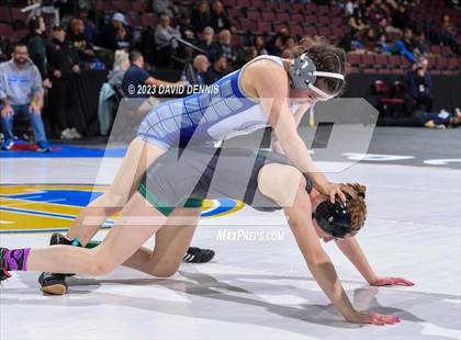 Thumbnail 2 in CIF State Wrestling Championships Girls (Round One) photogallery.