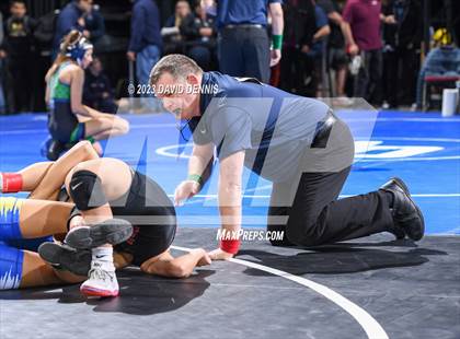 Thumbnail 1 in CIF State Wrestling Championships Girls (Round One) photogallery.