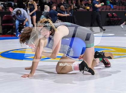 Thumbnail 1 in CIF State Wrestling Championships Girls (Round One) photogallery.