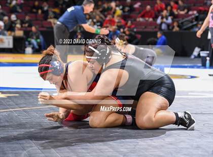 Thumbnail 1 in CIF State Wrestling Championships Girls (Round One) photogallery.