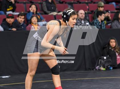 Thumbnail 3 in CIF State Wrestling Championships Girls (Round One) photogallery.