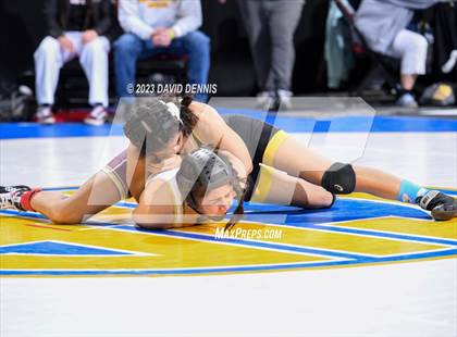 Thumbnail 1 in CIF State Wrestling Championships Girls (Round One) photogallery.