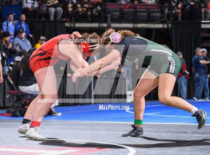 Thumbnail 1 in CIF State Wrestling Championships Girls (Round One) photogallery.