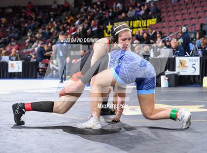 Thumbnail 1 in CIF State Wrestling Championships Girls (Round One) photogallery.