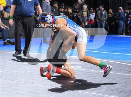 Thumbnail 1 in CIF State Wrestling Championships Girls (Round One) photogallery.