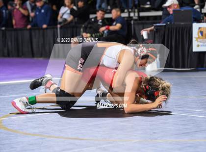 Thumbnail 3 in CIF State Wrestling Championships Girls (Round One) photogallery.