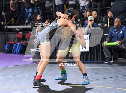 Thumbnail 1 in CIF State Wrestling Championships Girls (Round One) photogallery.