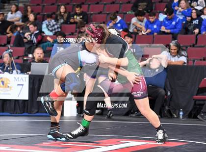Thumbnail 1 in CIF State Wrestling Championships Girls (Round One) photogallery.