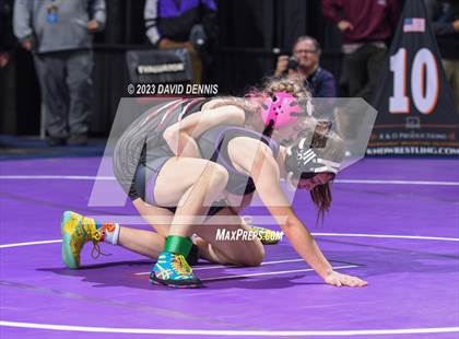 Thumbnail 1 in CIF State Wrestling Championships Girls (Round One) photogallery.