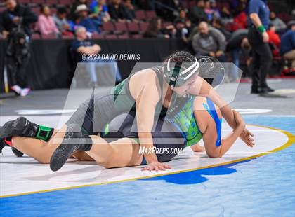 Thumbnail 2 in CIF State Wrestling Championships Girls (Round One) photogallery.