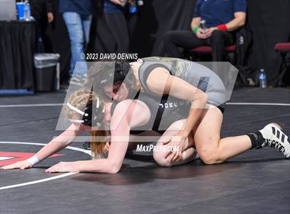 Thumbnail 1 in CIF State Wrestling Championships Girls (Round One) photogallery.