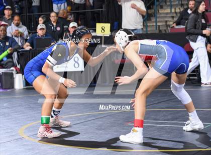 Thumbnail 1 in CIF State Wrestling Championships Girls (Round One) photogallery.