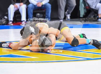 Thumbnail 2 in CIF State Wrestling Championships Girls (Round One) photogallery.