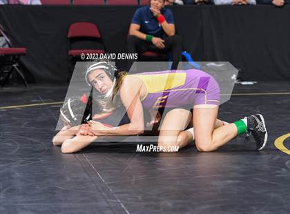 Thumbnail 3 in CIF State Wrestling Championships Girls (Round One) photogallery.
