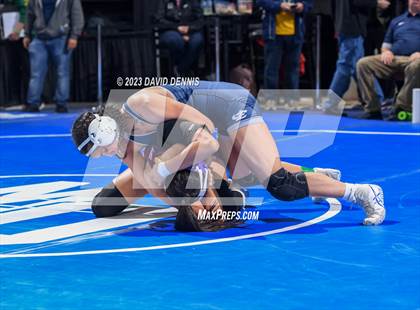 Thumbnail 2 in CIF State Wrestling Championships Girls (Round One) photogallery.