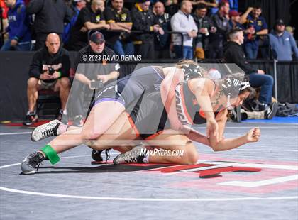 Thumbnail 3 in CIF State Wrestling Championships Girls (Round One) photogallery.