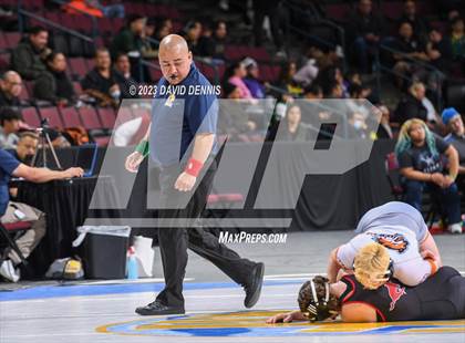 Thumbnail 2 in CIF State Wrestling Championships Girls (Round One) photogallery.
