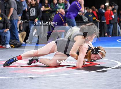 Thumbnail 3 in CIF State Wrestling Championships Girls (Round One) photogallery.