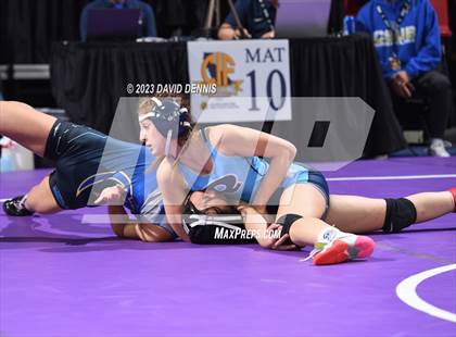 Thumbnail 2 in CIF State Wrestling Championships Girls (Round One) photogallery.
