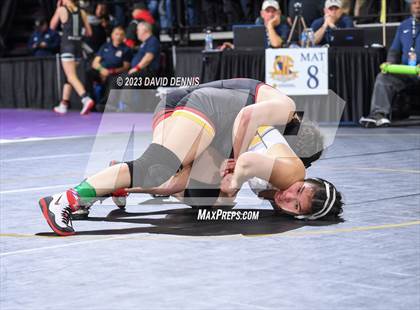 Thumbnail 2 in CIF State Wrestling Championships Girls (Round One) photogallery.