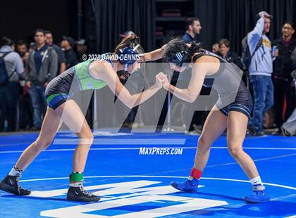 Thumbnail 1 in CIF State Wrestling Championships Girls (Round One) photogallery.