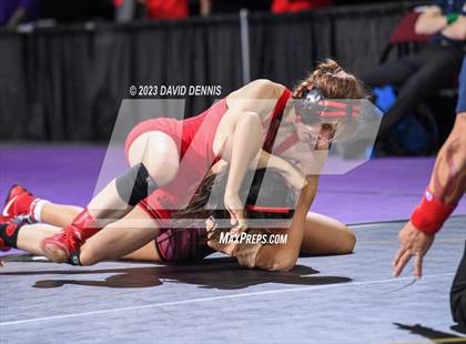 Thumbnail 1 in CIF State Wrestling Championships Girls (Round One) photogallery.