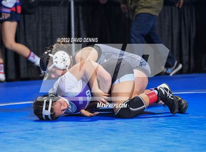 Thumbnail 2 in CIF State Wrestling Championships Girls (Round One) photogallery.