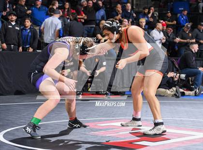 Thumbnail 2 in CIF State Wrestling Championships Girls (Round One) photogallery.