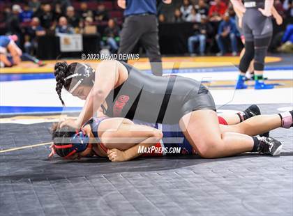 Thumbnail 2 in CIF State Wrestling Championships Girls (Round One) photogallery.