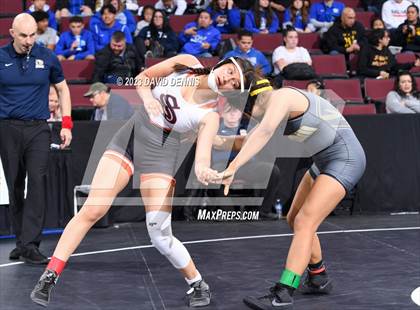 Thumbnail 3 in CIF State Wrestling Championships Girls (Round One) photogallery.