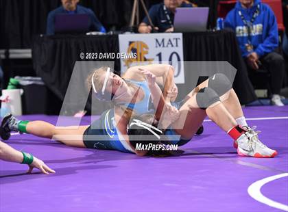 Thumbnail 2 in CIF State Wrestling Championships Girls (Round One) photogallery.