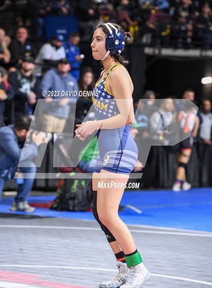 Thumbnail 1 in CIF State Wrestling Championships Girls (Round One) photogallery.