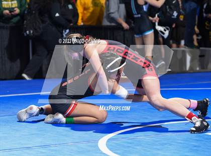 Thumbnail 2 in CIF State Wrestling Championships Girls (Round One) photogallery.