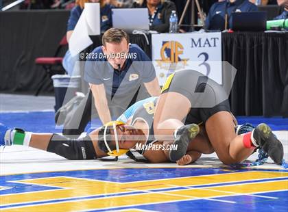 Thumbnail 3 in CIF State Wrestling Championships Girls (Round One) photogallery.