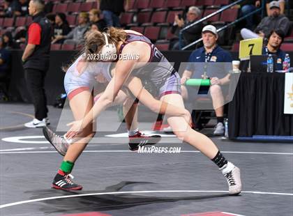 Thumbnail 1 in CIF State Wrestling Championships Girls (Round One) photogallery.
