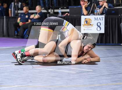 Thumbnail 2 in CIF State Wrestling Championships Girls (Round One) photogallery.