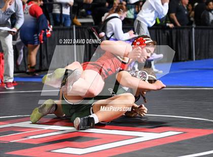 Thumbnail 2 in CIF State Wrestling Championships Girls (Round One) photogallery.