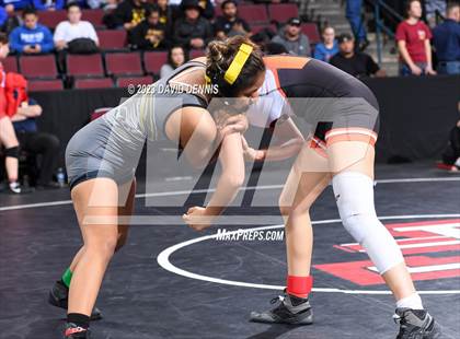Thumbnail 3 in CIF State Wrestling Championships Girls (Round One) photogallery.