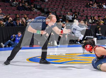 Thumbnail 3 in CIF State Wrestling Championships Girls (Round One) photogallery.