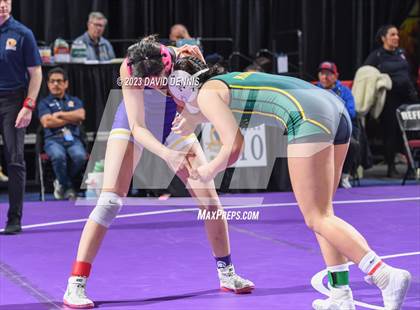 Thumbnail 1 in CIF State Wrestling Championships Girls (Round One) photogallery.