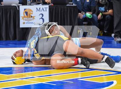 Thumbnail 3 in CIF State Wrestling Championships Girls (Round One) photogallery.