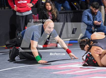 Thumbnail 1 in CIF State Wrestling Championships Girls (Round One) photogallery.