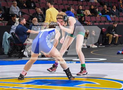 Thumbnail 2 in CIF State Wrestling Championships Girls (Round One) photogallery.