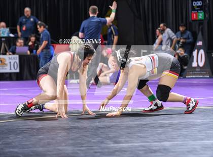 Thumbnail 2 in CIF State Wrestling Championships Girls (Round One) photogallery.