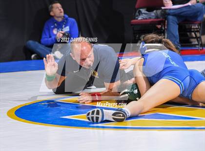 Thumbnail 3 in CIF State Wrestling Championships Girls (Round One) photogallery.