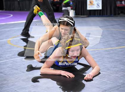 Thumbnail 1 in CIF State Wrestling Championships Girls (Round One) photogallery.
