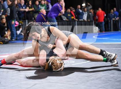 Thumbnail 2 in CIF State Wrestling Championships Girls (Round One) photogallery.