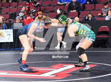 Thumbnail 1 in CIF State Wrestling Championships Girls (Round One) photogallery.