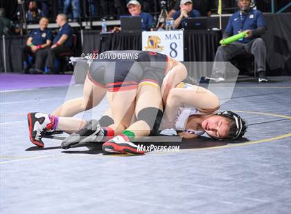 Thumbnail 3 in CIF State Wrestling Championships Girls (Round One) photogallery.