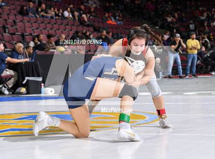 Thumbnail 3 in CIF State Wrestling Championships Girls (Round One) photogallery.